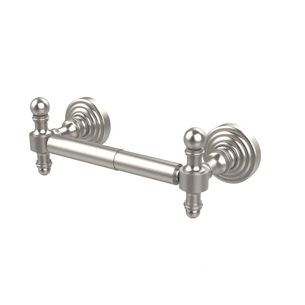 Allied Brass Retro Wave Collection 2 Post Toilet Tissue Holder Polished Nickel RW-24