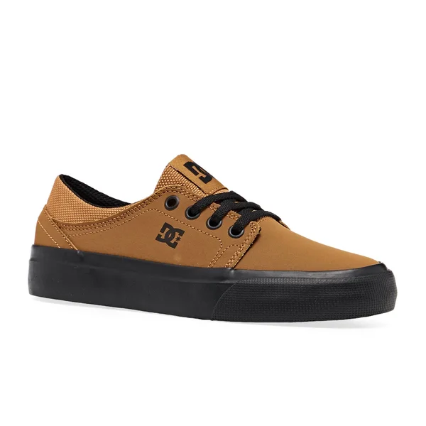 DC Trase Boys Shoes - Wheat Black