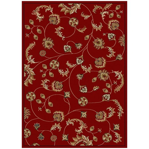Radici Como 1835 7&9x22 x 11&0x22 Red Area Rug