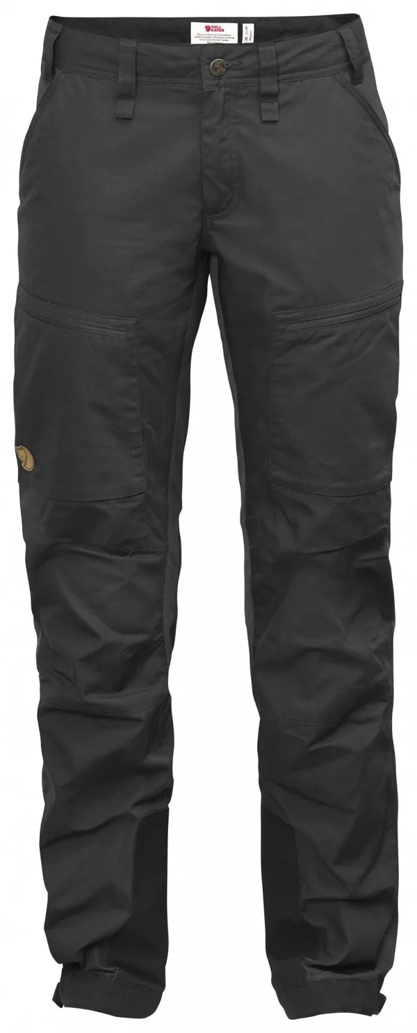 Fjallraven Abisko Lite Trekking Trousers W Short - Dark Grey - Shorts 38