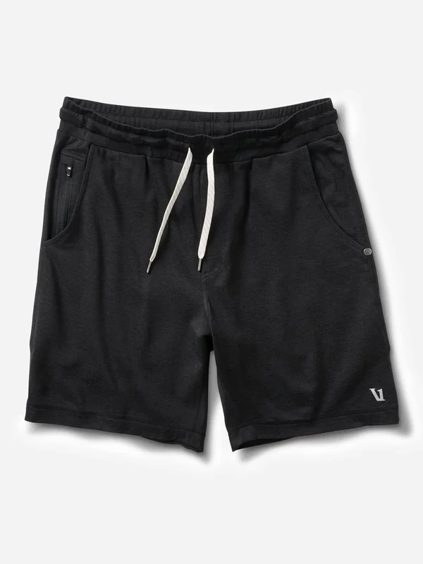 Vuori Ponto Short - Men's L Black Heather