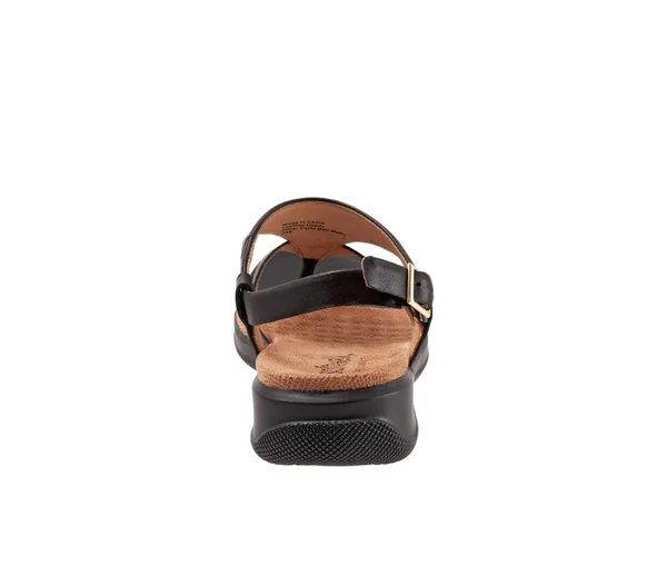 Women's SoftWalk Temara Sandal, Size 6.5 W - Black