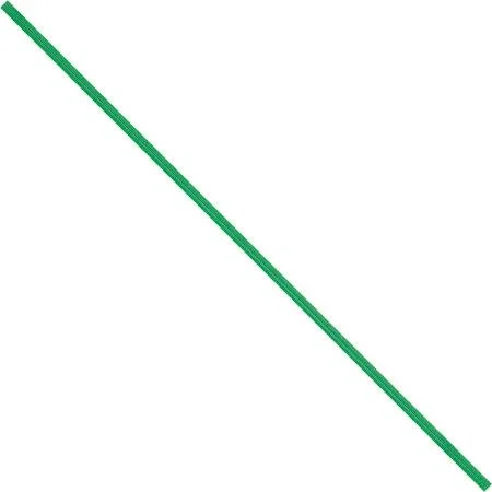 9 x 5/32 inch Green Paper Twist Ties, by, Size: One Size