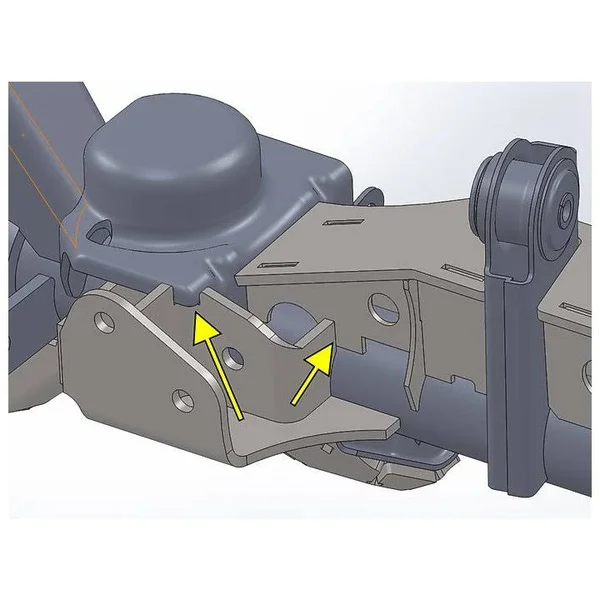 Artec Industries JK Front Axle Armor Kit - Dana 30 JK3010