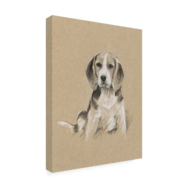Trademark Fine Art 'Breed sketches I' Canvas Art by Ethan Harper, Size: 18 x 24