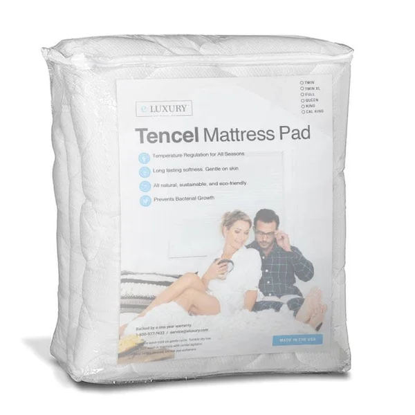 eLuxury Tencel Top Mattress Pad - Twin