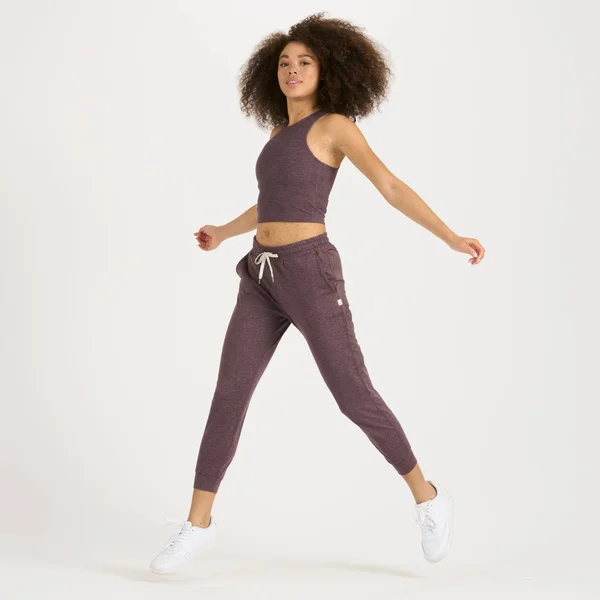 Vuori Women's Performance Jogger Smoked Plum Heather