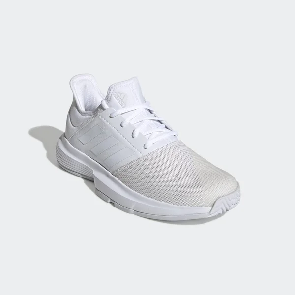 Adidas Women's GameCourt Tennis Shoes, White
