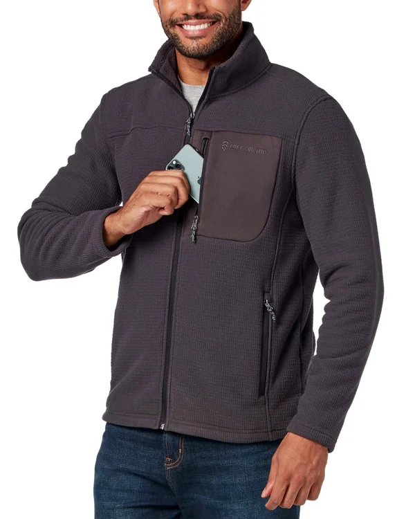 Free Country Men's Dire Wolf Fleece Jacket (Size XXL)