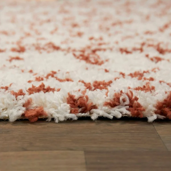 BALTA Dominic Grey/Cream 8 ft. x 10 ft. Moroccan Shag Area Rug