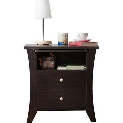 Latitude Run Dylan 2 Drawer Nightstand