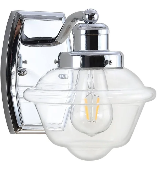Jonathan Y Orleans 1-Light LED Vanity Light in Chrome