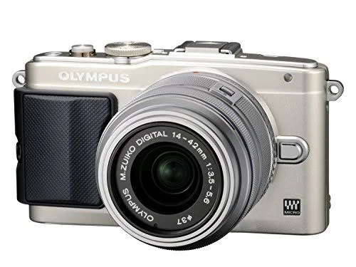 Olympus Mirrorless SLR E-pl6 with M Zuiko Digital 14-42mm Lens (Silver) - International Version