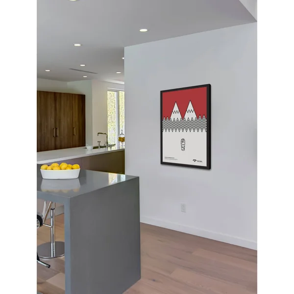 Marmont Hill Inc 'Wrapped in Plastic' Framed Painting Print - 20 x 30