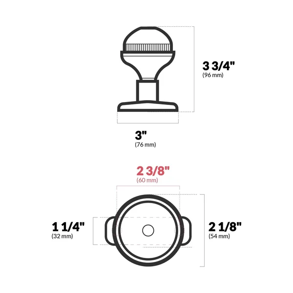 Five Oceans All Round Marine LED Navigation Light, 4 Fo-2874, White