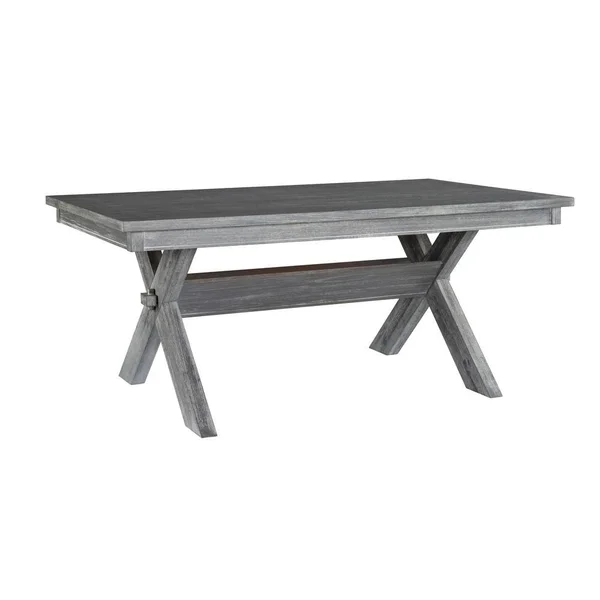 Powell Company Krause Dining Table, Grey