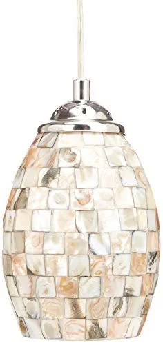 Chloe Lighting Ravenna Mosaic 1 Light Ceiling Mini Pendant 5x22 Shade