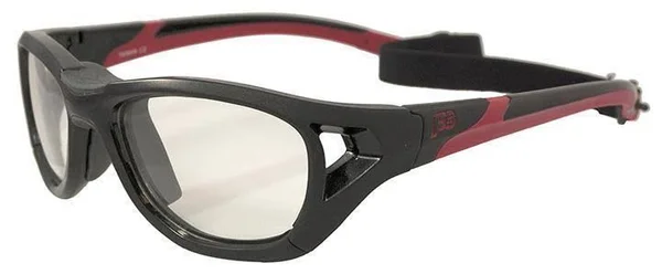 Sport Shift - Matte Black/Red, Single-vision w/ Anti-Glare