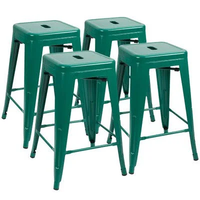 Medway 24&& Counter Stool Williston Forge Color: Green