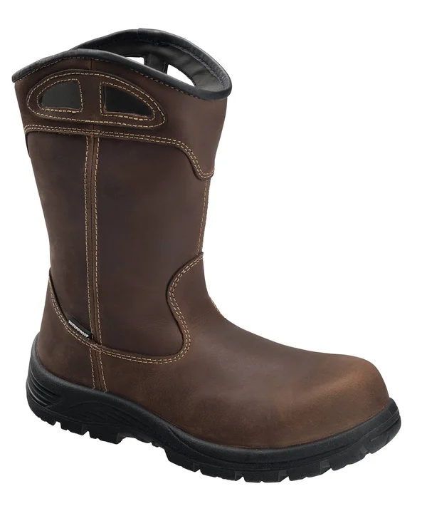 Men's Avenger A7856 Framer Wellington Composite Toe WP Work Boot - Size: 11.5, Brown