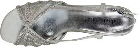 David Tate Women's Sizzle Slingback - Size: 6.5, Silver