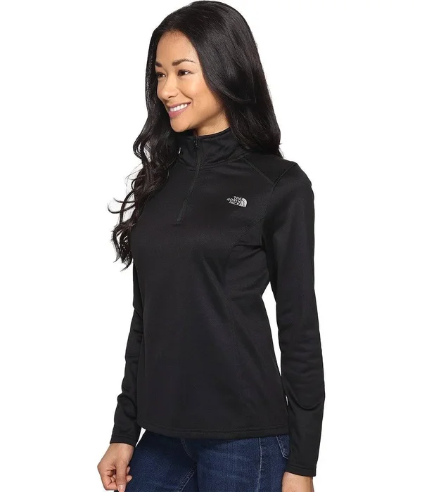 The North Face Women's Tech Glacier 1/4 Zip TNF Black - XL
