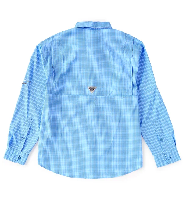 Columbia Men's PFG Super Tamiami Long Sleeve Shirt - Size: 2XL, Black