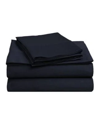 Superior Exclusive 400 Thread Count Cotton Solid Sheet Set Lilac Single California King