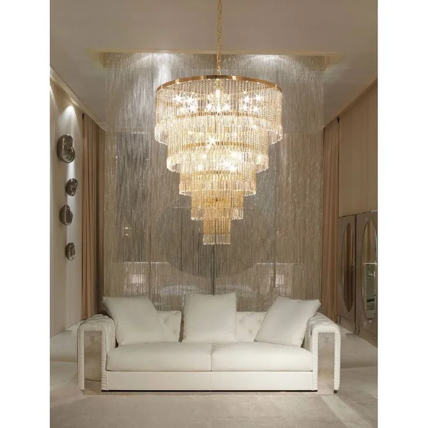 Marquis 3 Light Golden Iron Pendant Elegant Lighting - 1492D22GI