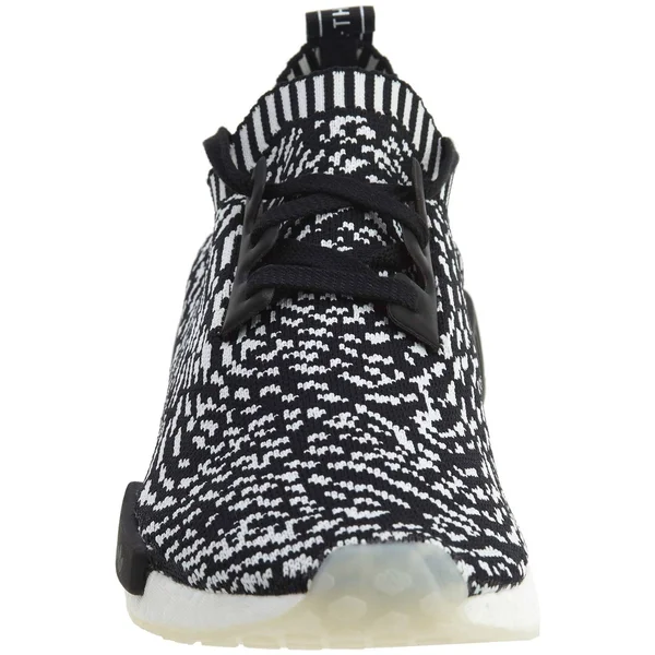 adidas Men's NMD R1 Primeknit Sneakers - Black/White, 8.5