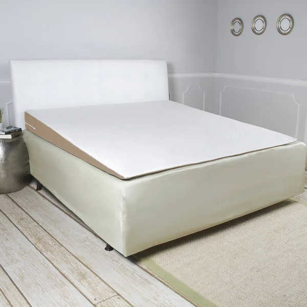 Avana Inclined Memory Foam Mattress Topper Wedge, Queen-size Bed