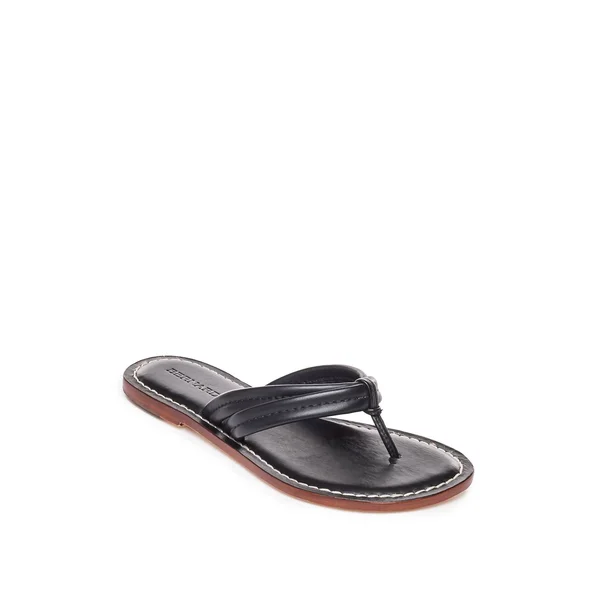 Bernardo Miami Two Strap Thong Sandals 5, Black