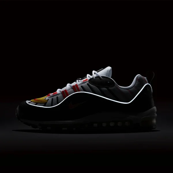 Nike Men's Air Max 98 Sneaker - Size 11.5, Black