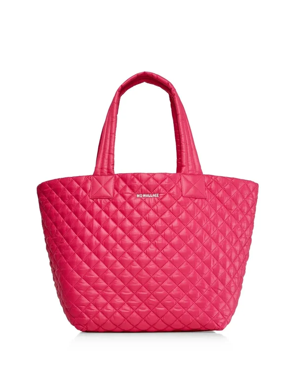MZ Wallace Grey Snake Oxford Medium Metro Tote