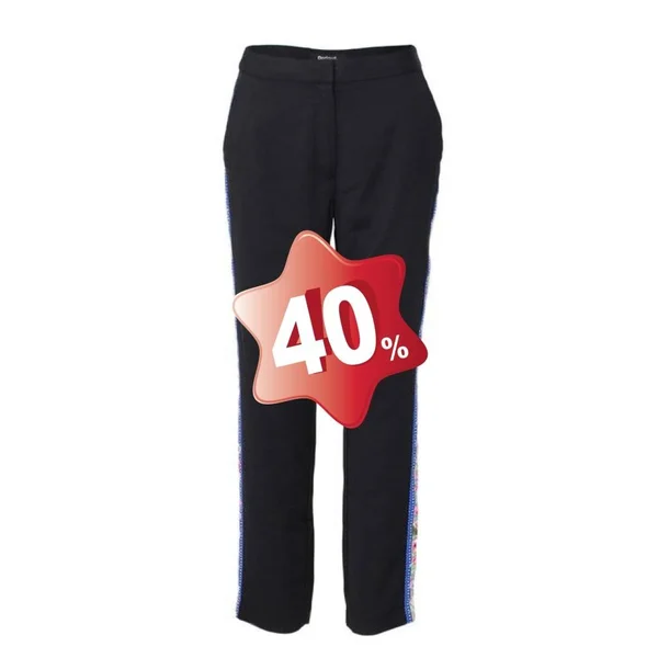Desigual Women's Trousers - Black - 38
