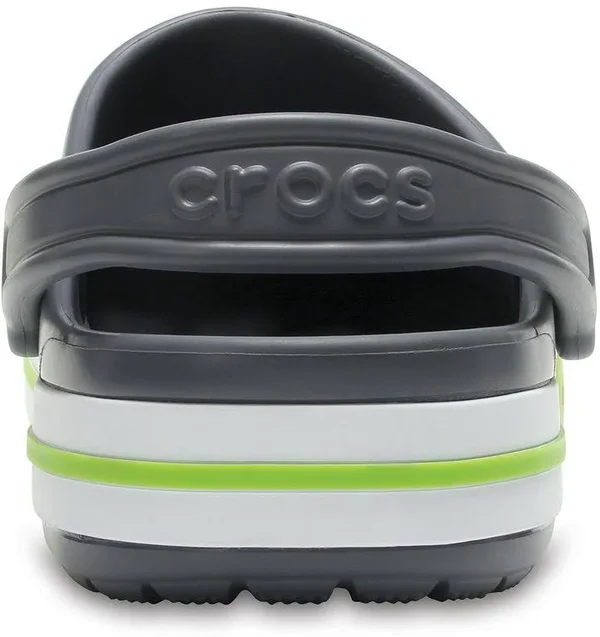 Crocs Bayaband Clog - Gray - Leather Sandals