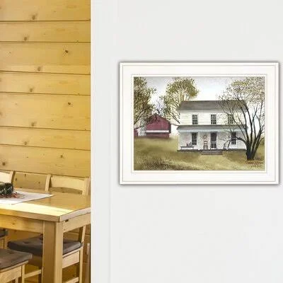 'Summer Afternoon' by Billy Jacobs - Picture Frame Painting Print on Paper Gracie Oaks