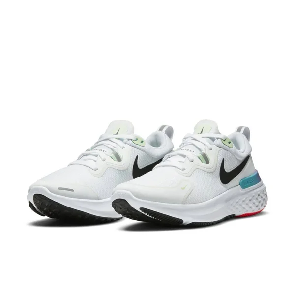Nike React Miler White/Black/Vapor Green Women's Running Shoes - Size: 8