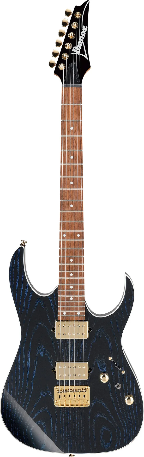 Ibanez RG421HPAH Electric Guitar (Blue Wave Black)