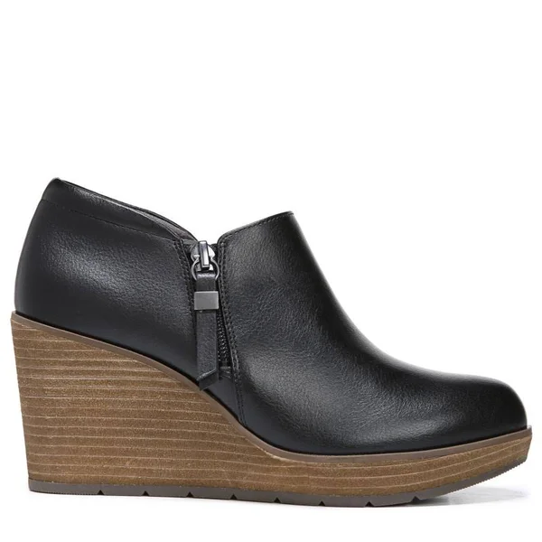 Dr. Scholl's Women's Work It Wedge Booties (Black) - Size 7.0 M - Style # 96451
