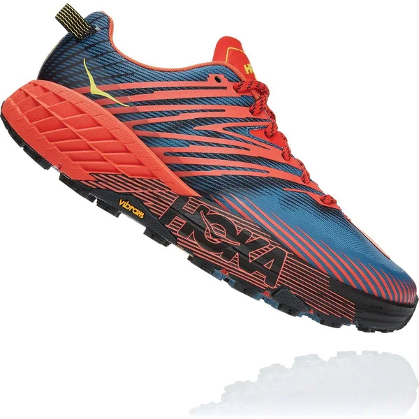 Hoka One One Men's Speedgoat (Wide) 4 Fiesta-Provincial Blue - 9.5