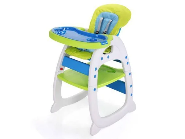 Tobbi Convertible Infant 3in1 High Chair Play Table Seat Booster Toddler Feeding Tray