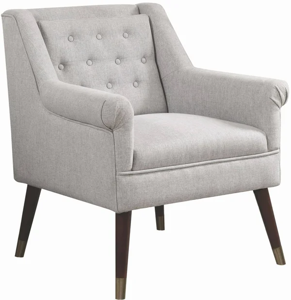 Coaster Furniture Light Grey Accent Chair