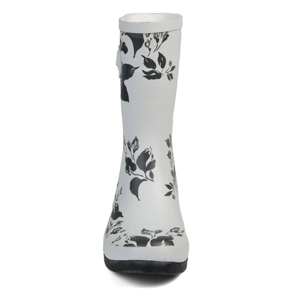 Journee Collection Women's Seattle Rain Boot - Gray