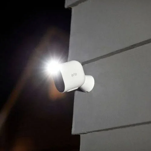 Arlo White Pro 4 Wire-Free Spotlight Camera - 3 Camera Pack