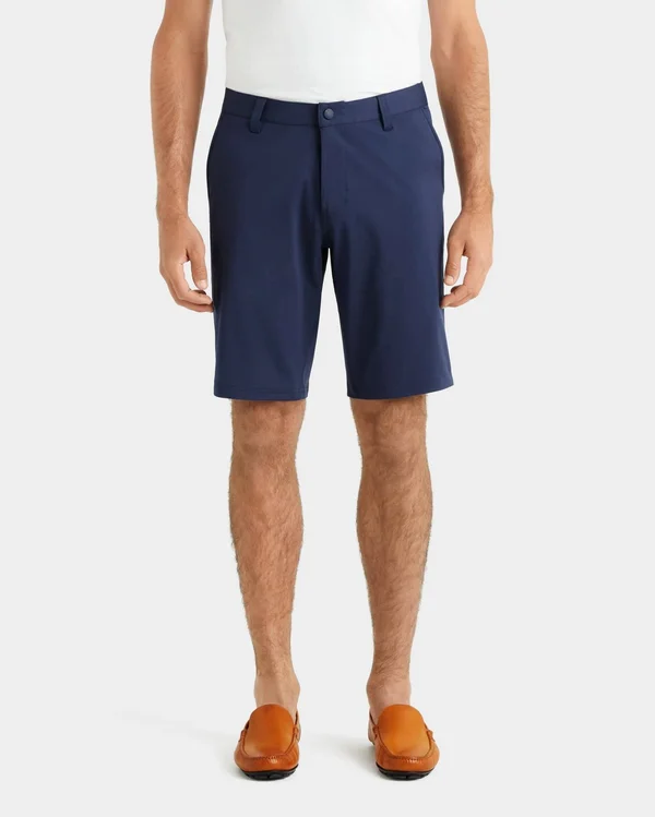 Men's Golf Shorts, Rhone 11x22 Commuter Short, Navy, 33
