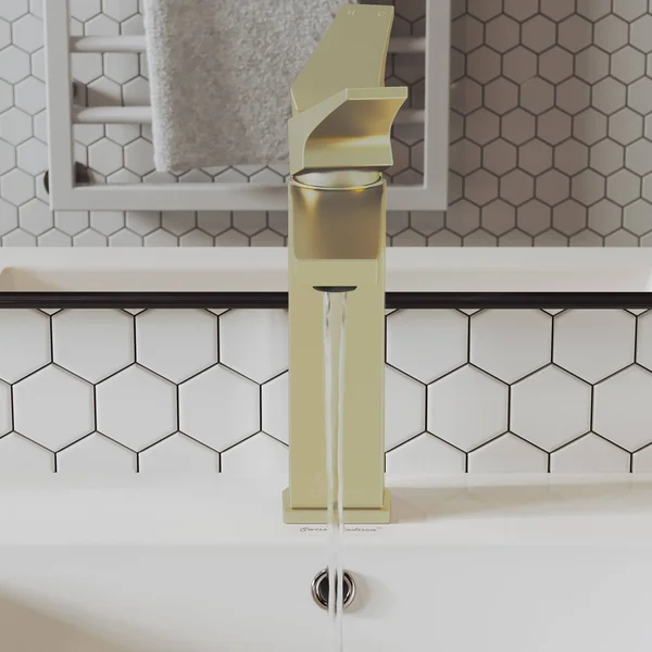 Voltaire Single Hole Single-Handle Bathroom Faucet - Brushed Nickel