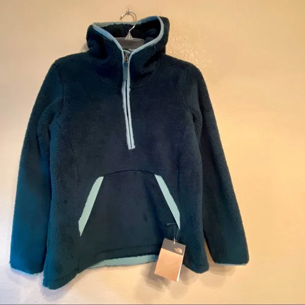 The North Face Women's Campshire 2.0 Pullover Hoodie - Small - Ponderosa Green, Trellis Green