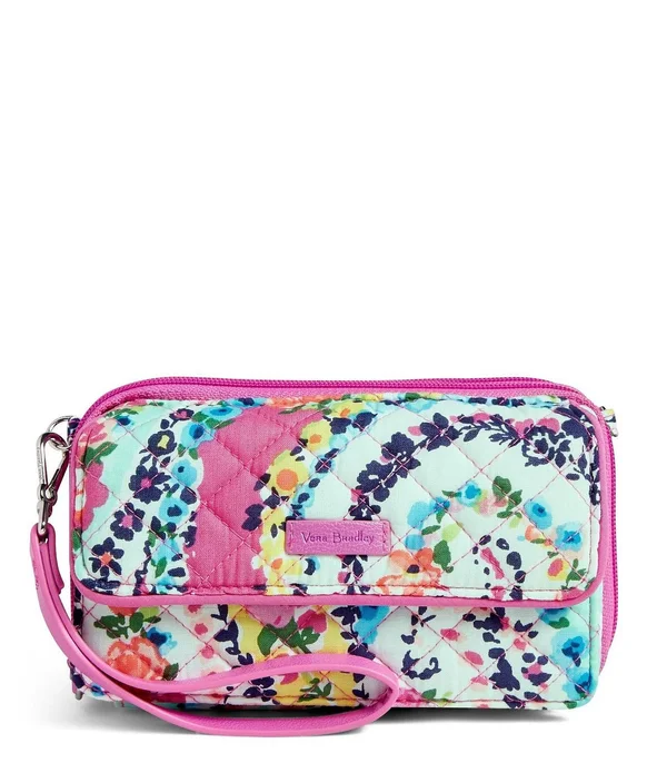 Vera Bradley Iconic RFID All in One Crossbody, Wildflower Paisley
