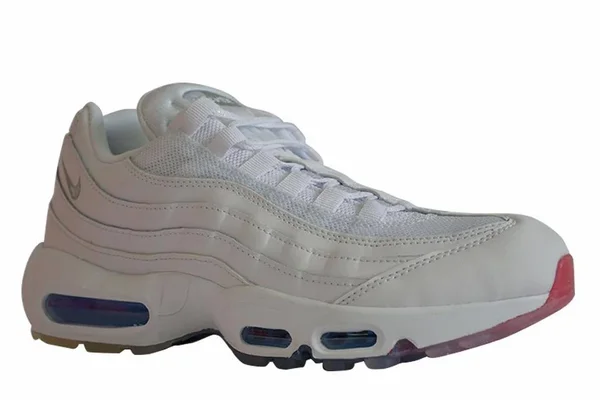 Nike Air Max 95 - Mens Shoes White/Metallic Silver/Photo Blue Size 13